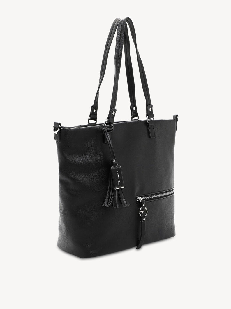 Shopping bag - black, black, hi-res