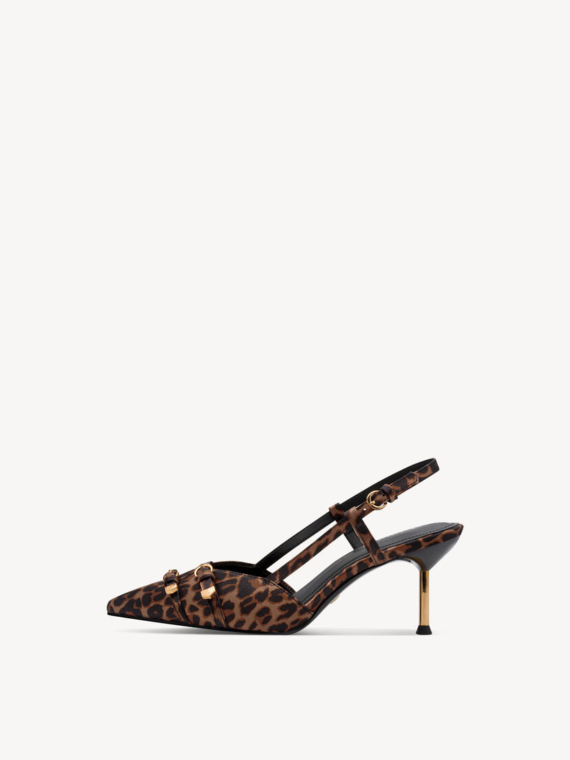 Slingpumps, LEOPARD, hi-res