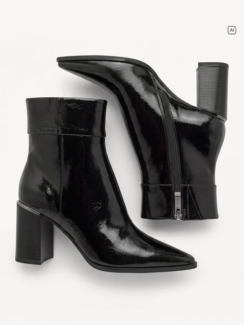 Bottine - noir, BLACK, hi-res