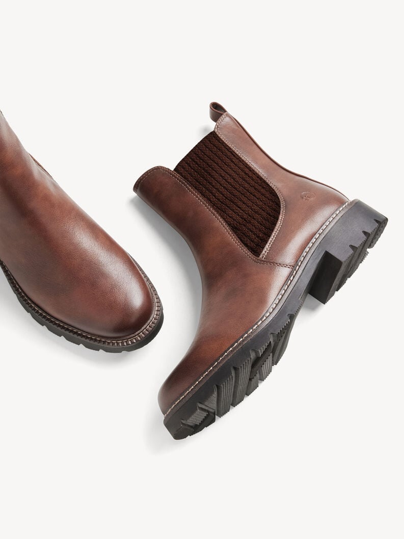 Chelsea boot - brown, cognac, hi-res