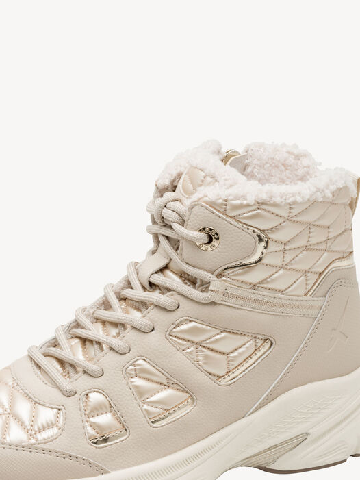 Enkellaarsje, IVORY/GOLD, hi-res