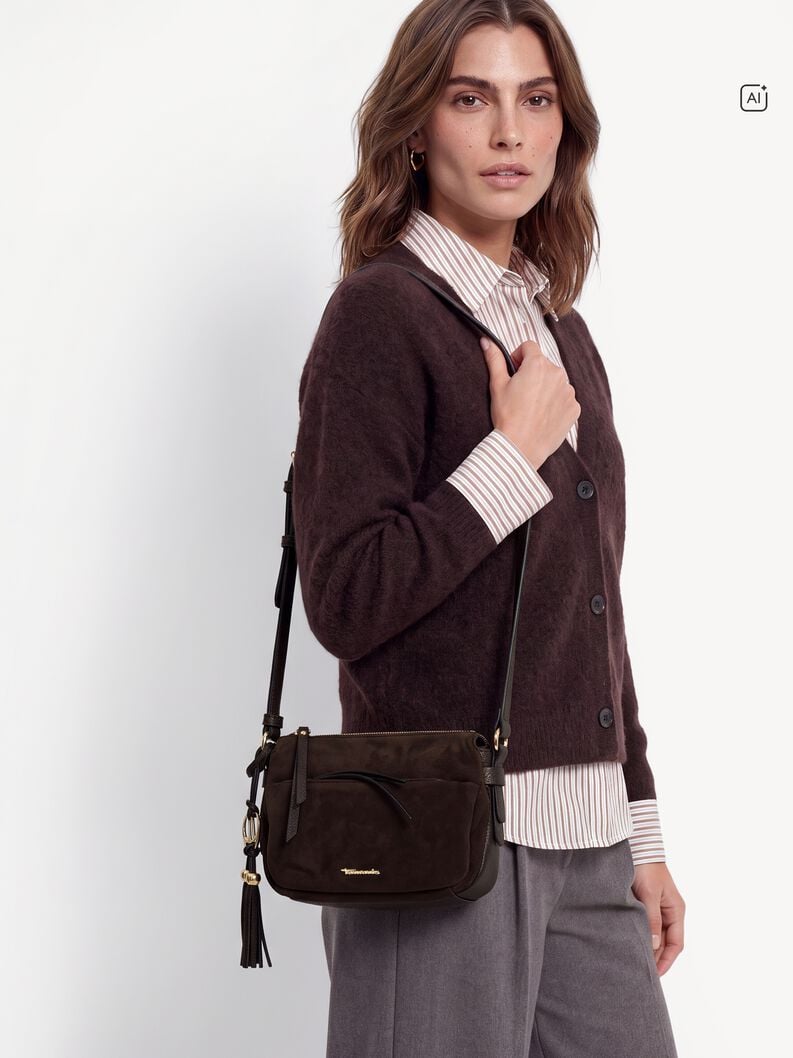 Satchel - brown, brown, hi-res