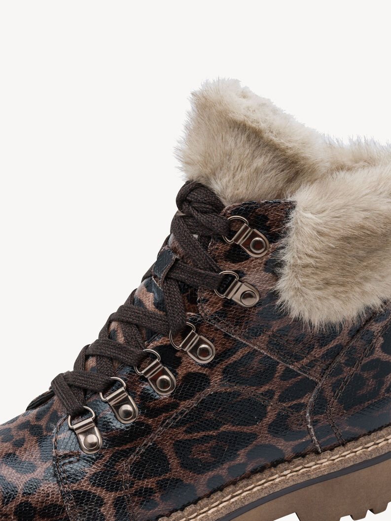 Bottine - marron doublure chaude, BROWN LEOPARD, hi-res