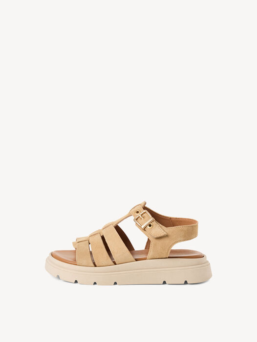 Sandaaltje, beige, hi-res