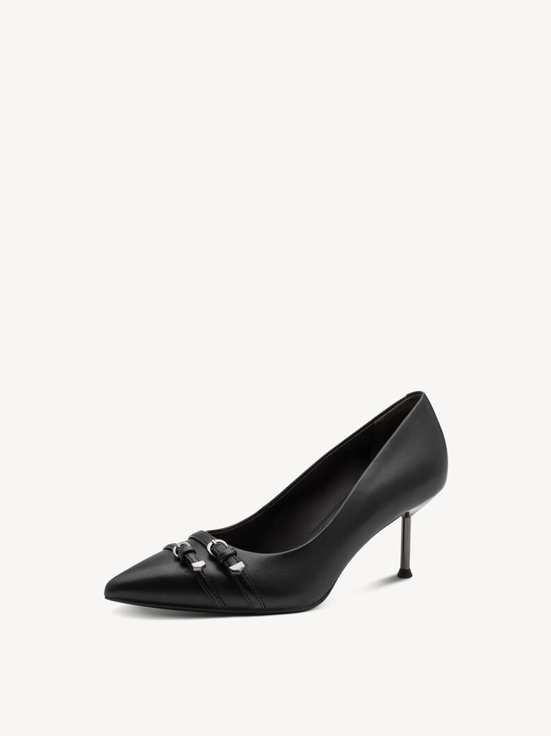 Pumps - black, BLACK LEATHER, hi-res