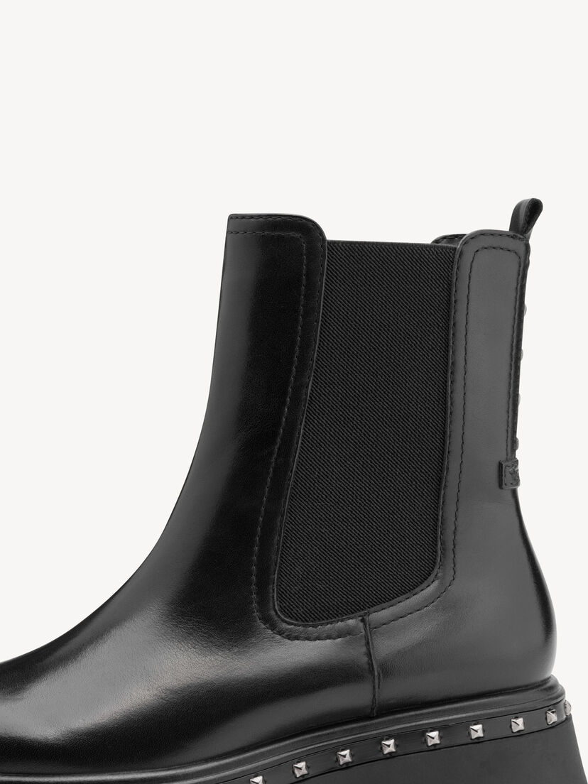 Chelseaboot - zwart, BLACK, hi-res