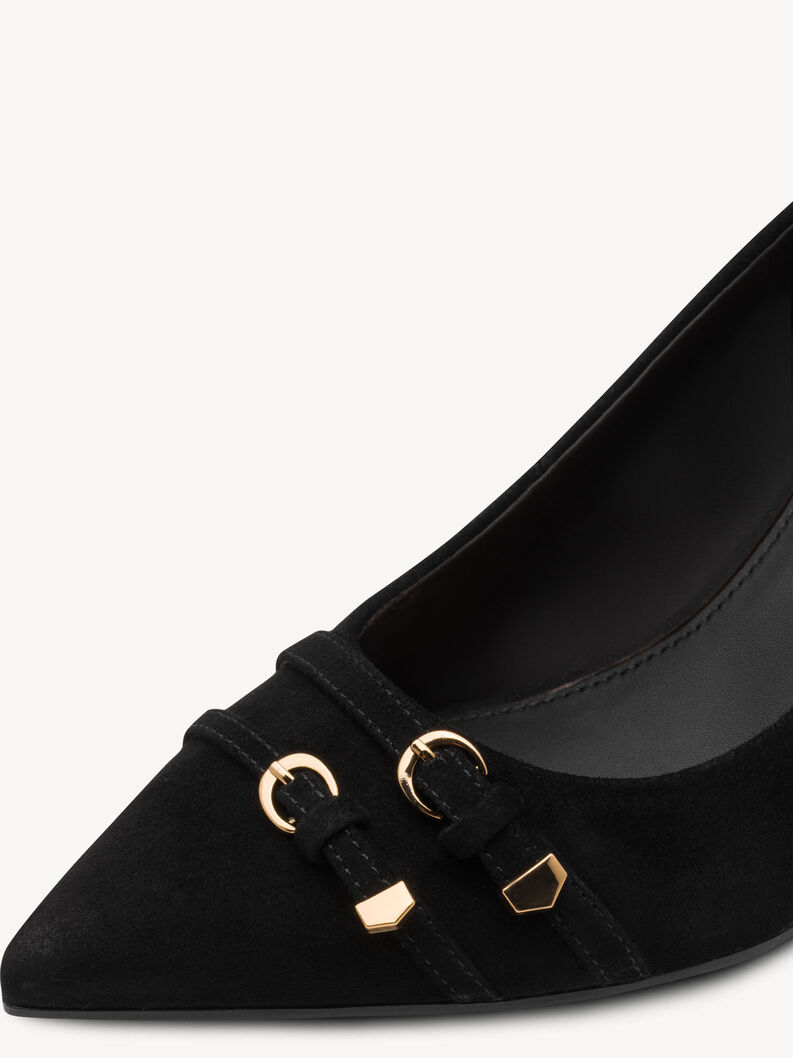 Pumps - svart, BLACK SUEDE, hi-res