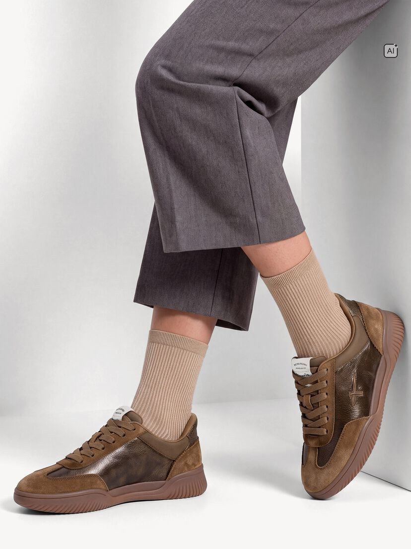 Sneaker, CAMEL PATENT, hi-res