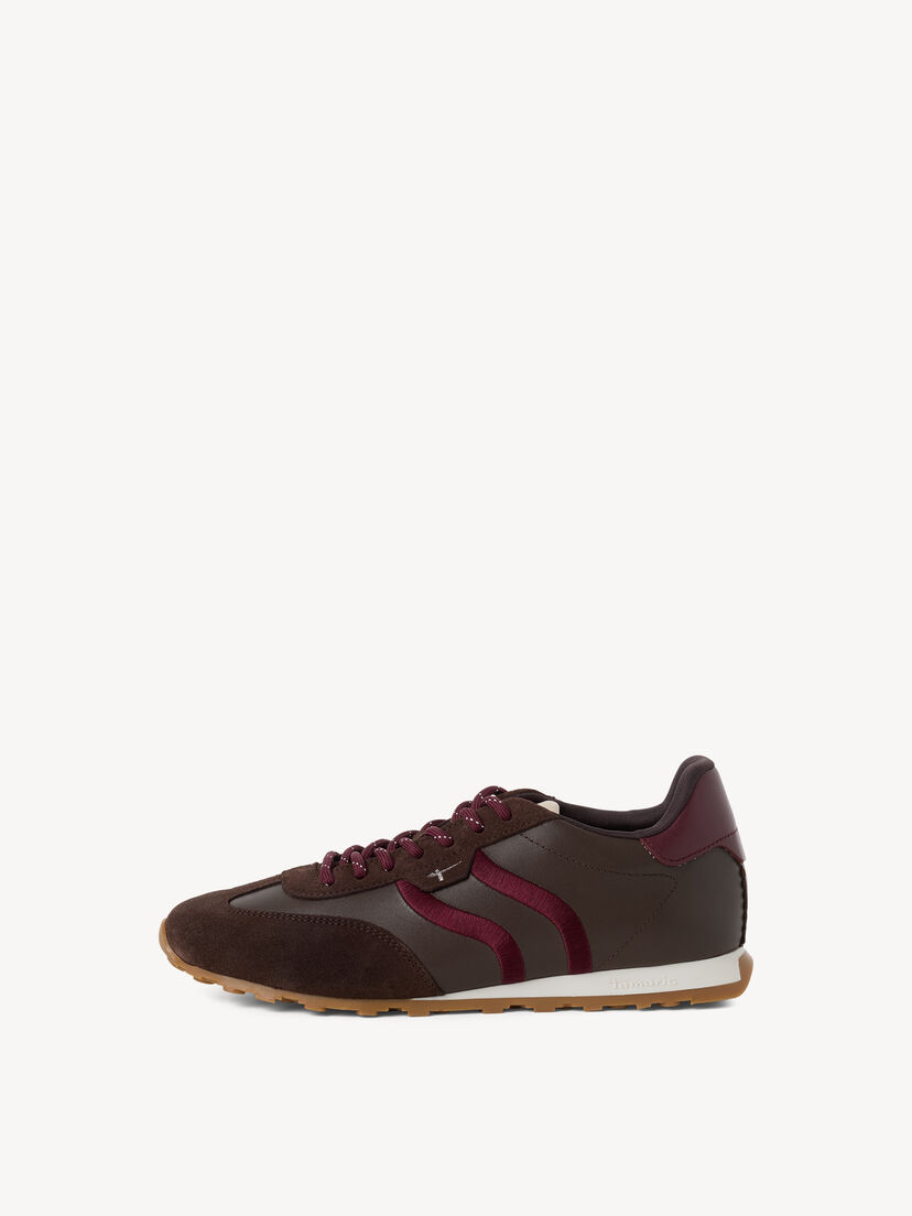 Leren Sneaker - bruin, MOCCA COMB, hi-res