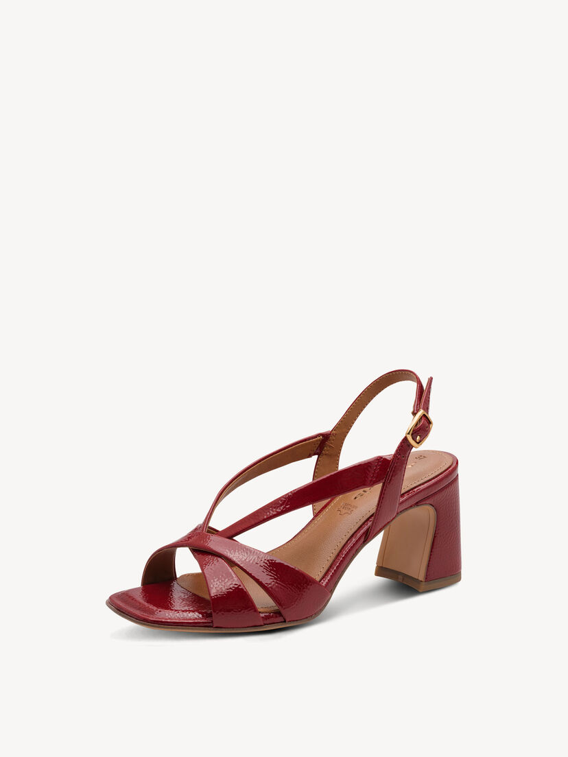 Sandaaltje - rood, CHERRY, hi-res