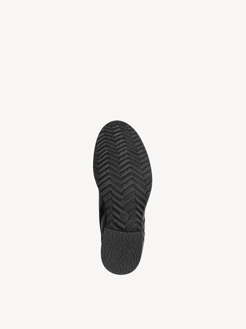 Enkellaarsje - zwart, BLACK LEATHER, hi-res