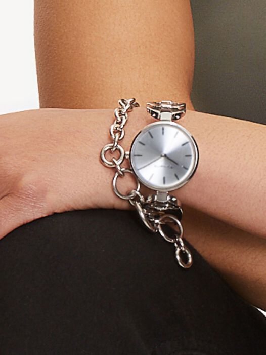 Horloge, zilver, hi-res