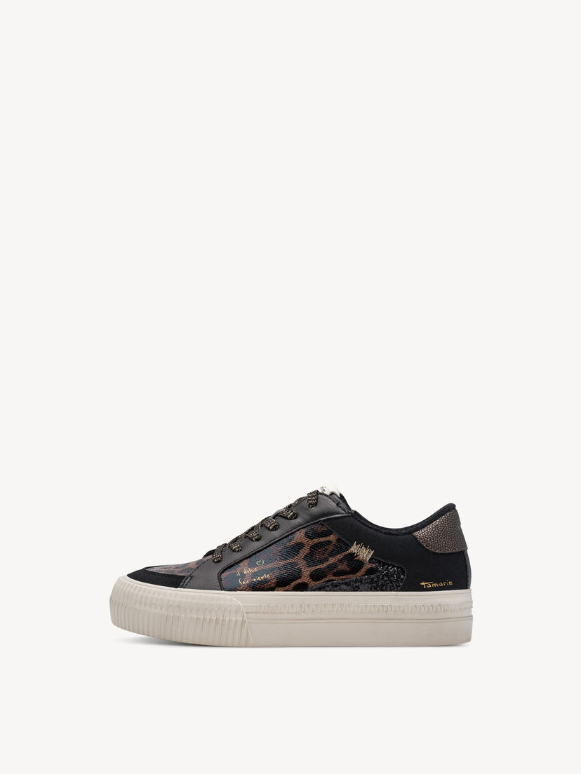 Sneaker - zwart, BLACK COMB, hi-res