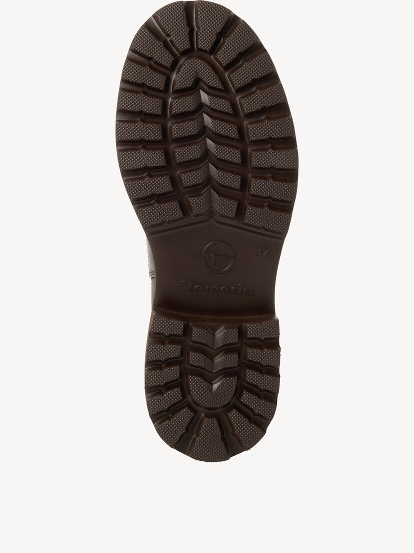 Leren Chelseaboot - bruin, BROWN, hi-res