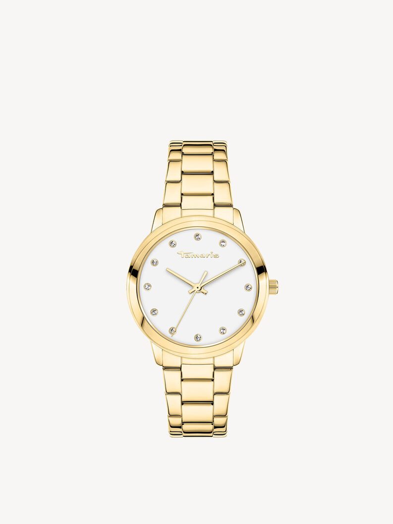 Horloge - goud, gold wei&szlig;, hi-res