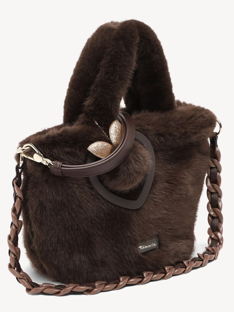 Sac cabas, brown, hi-res