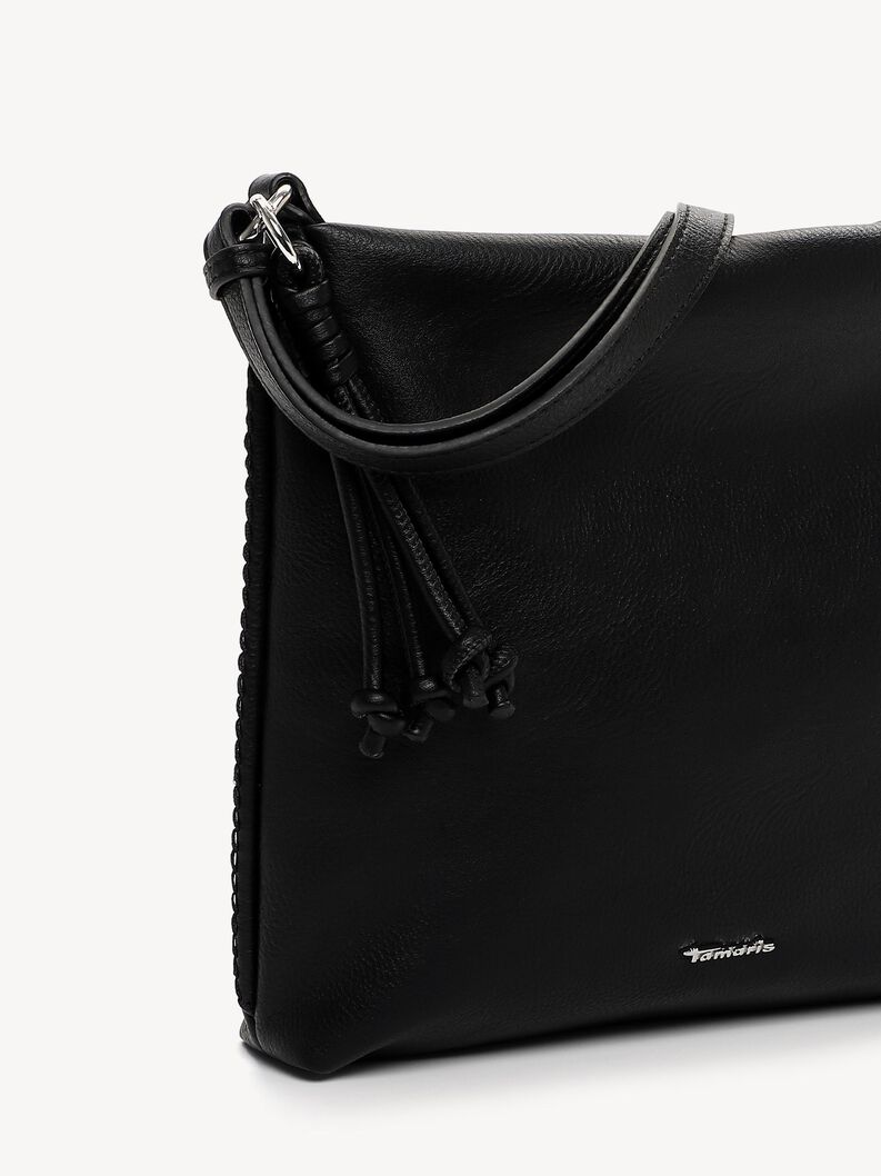 Skuldertaske - sort, black, hi-res