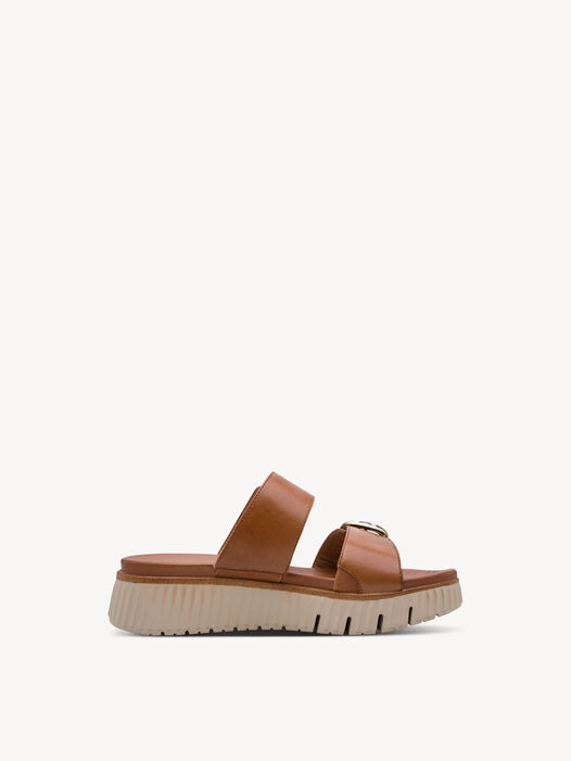 Slipper, cognac, hi-res