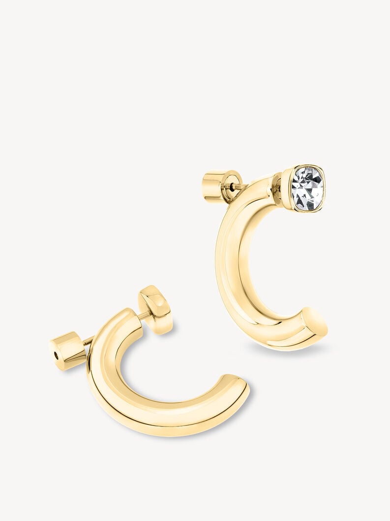Earrings - gold, gold, hi-res
