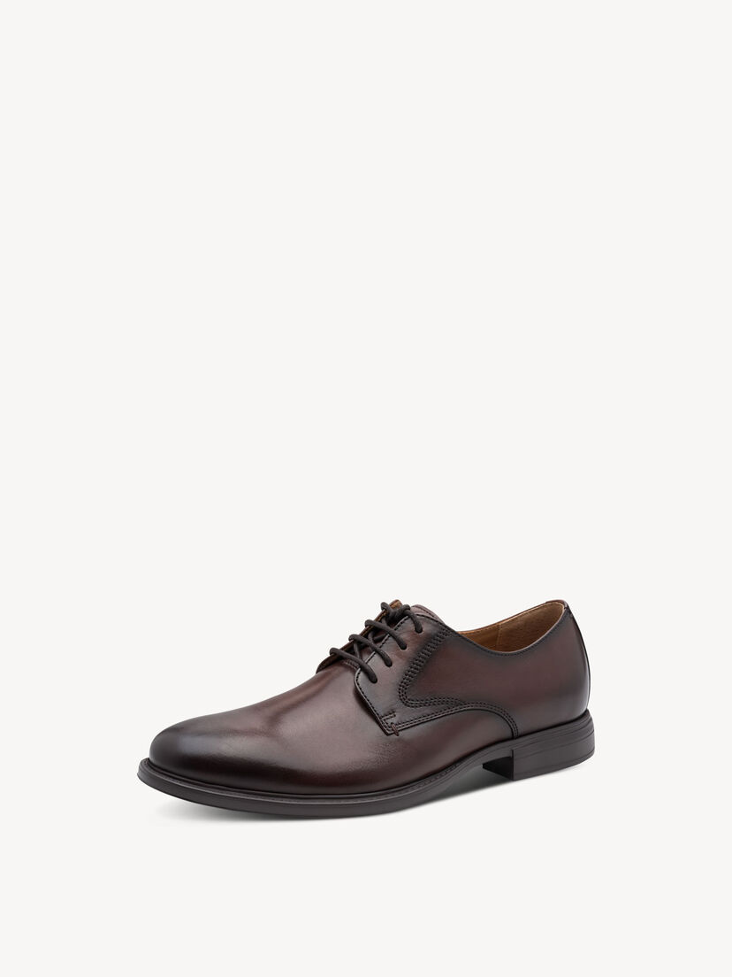 Leren Lage schoen - bruin, MOCCA, hi-res