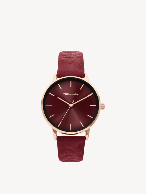 Orologio, ros&eacute;gold-glossy rot, hi-res