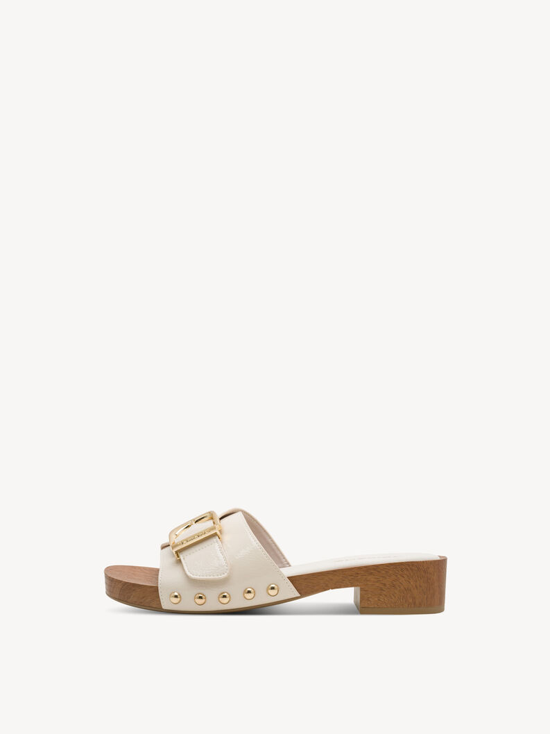 Pantolette - beige, IVORY, hi-res