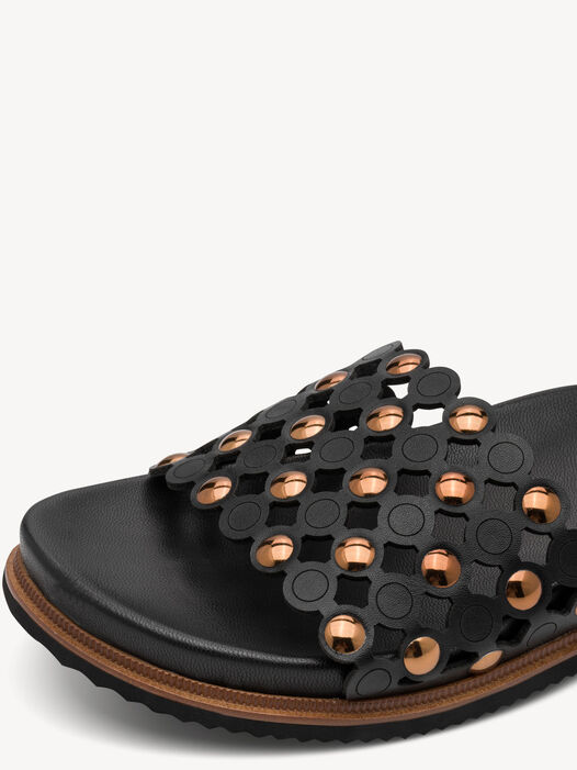 Slipper, BLACK, hi-res