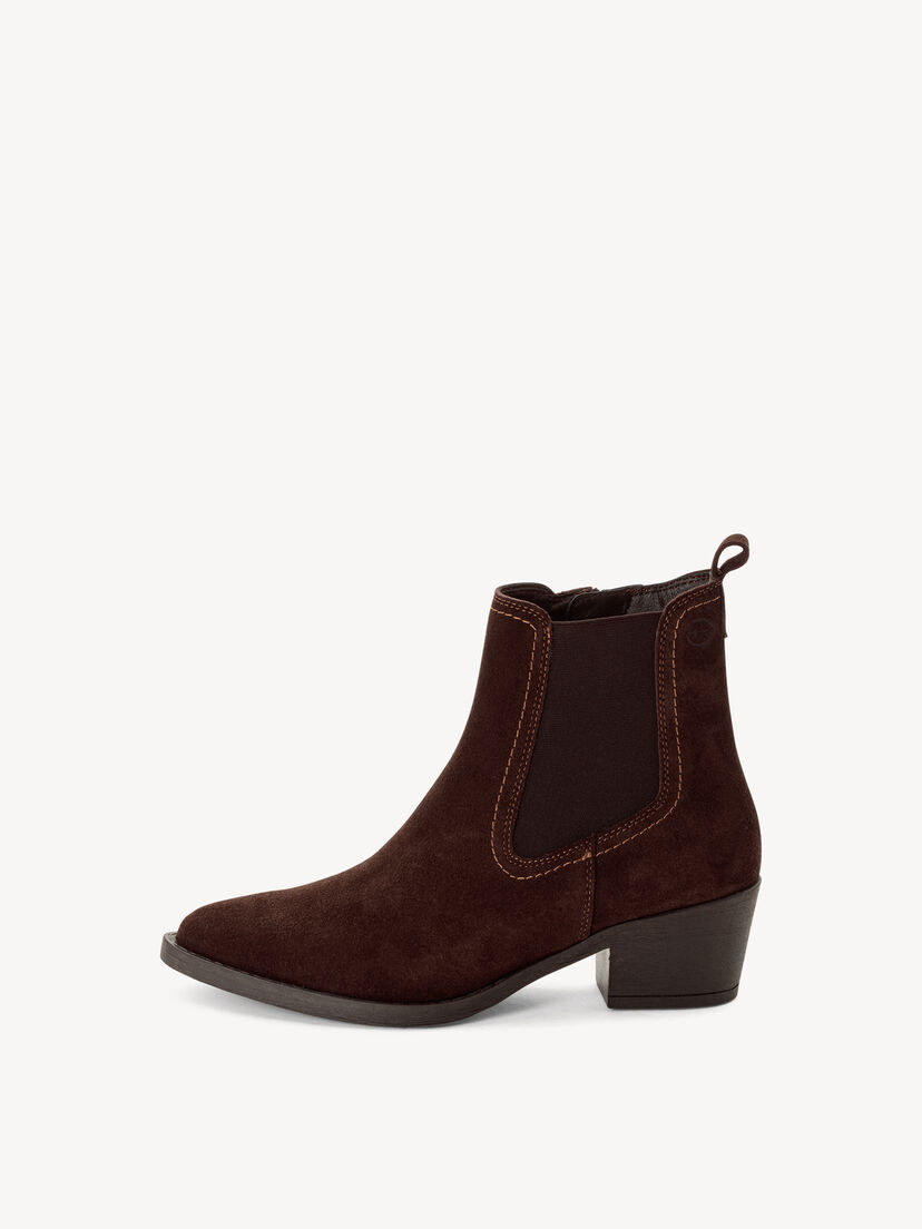 Leren Chelseaboot - bruin, MOCCA, hi-res