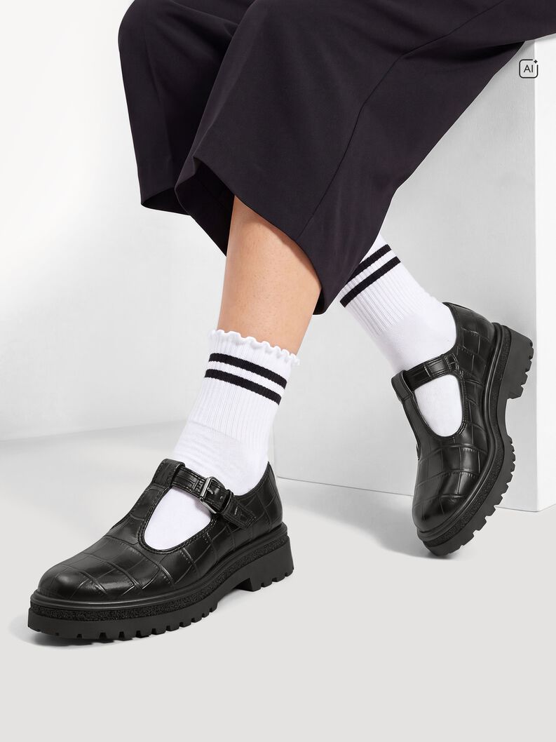 Slipper, BLACK CROCO, hi-res