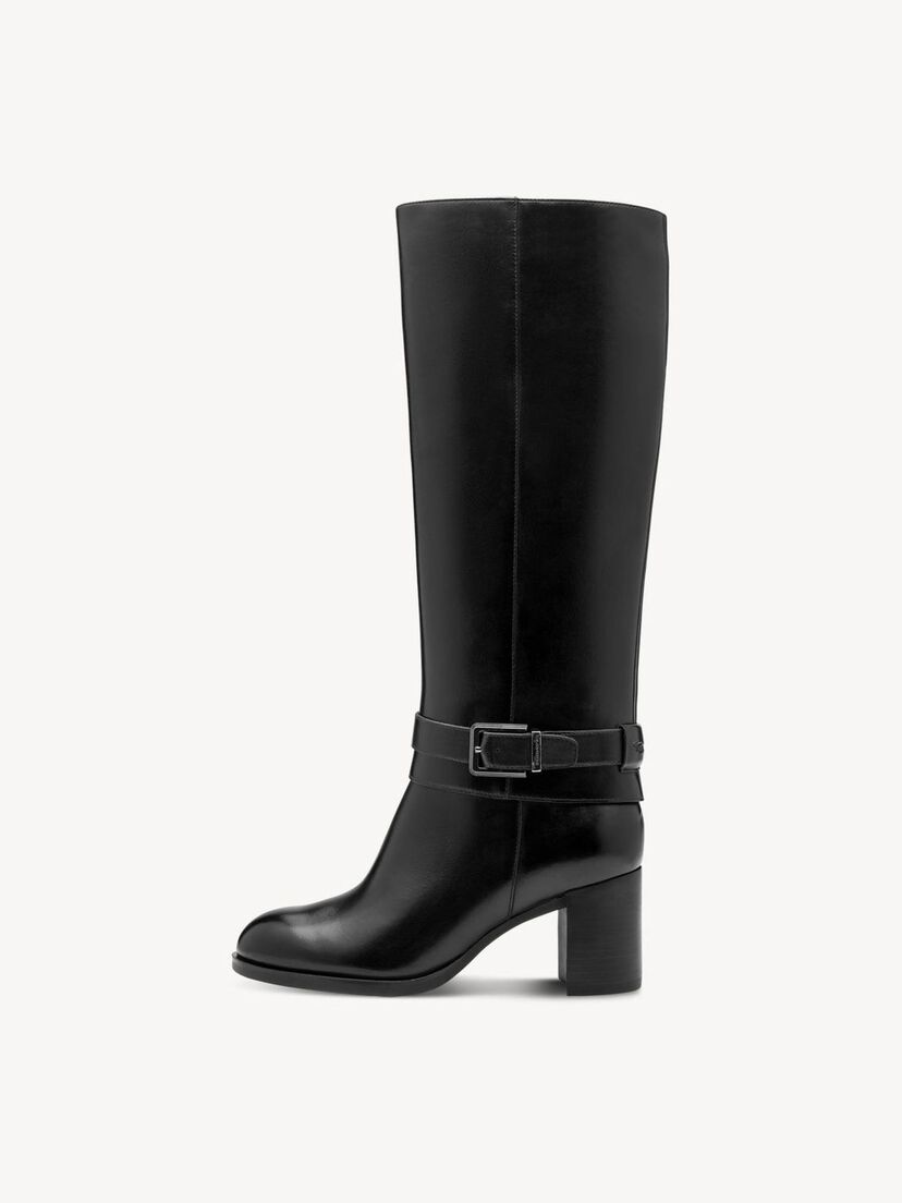 Laarzen - zwart, BLACK LEATHER, hi-res