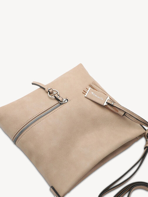 Satchel, taupe, hi-res