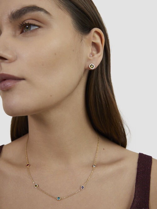 Necklace, gold, hi-res
