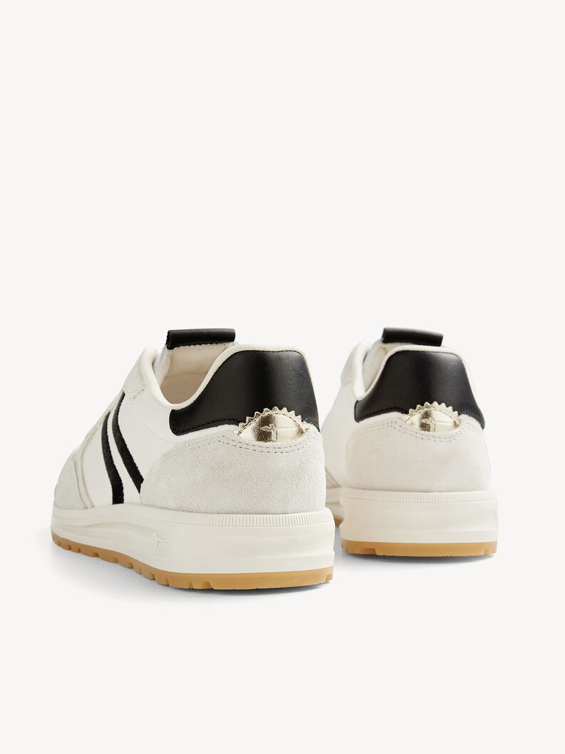 Basket en cuir - beige, IVORY COMB, hi-res