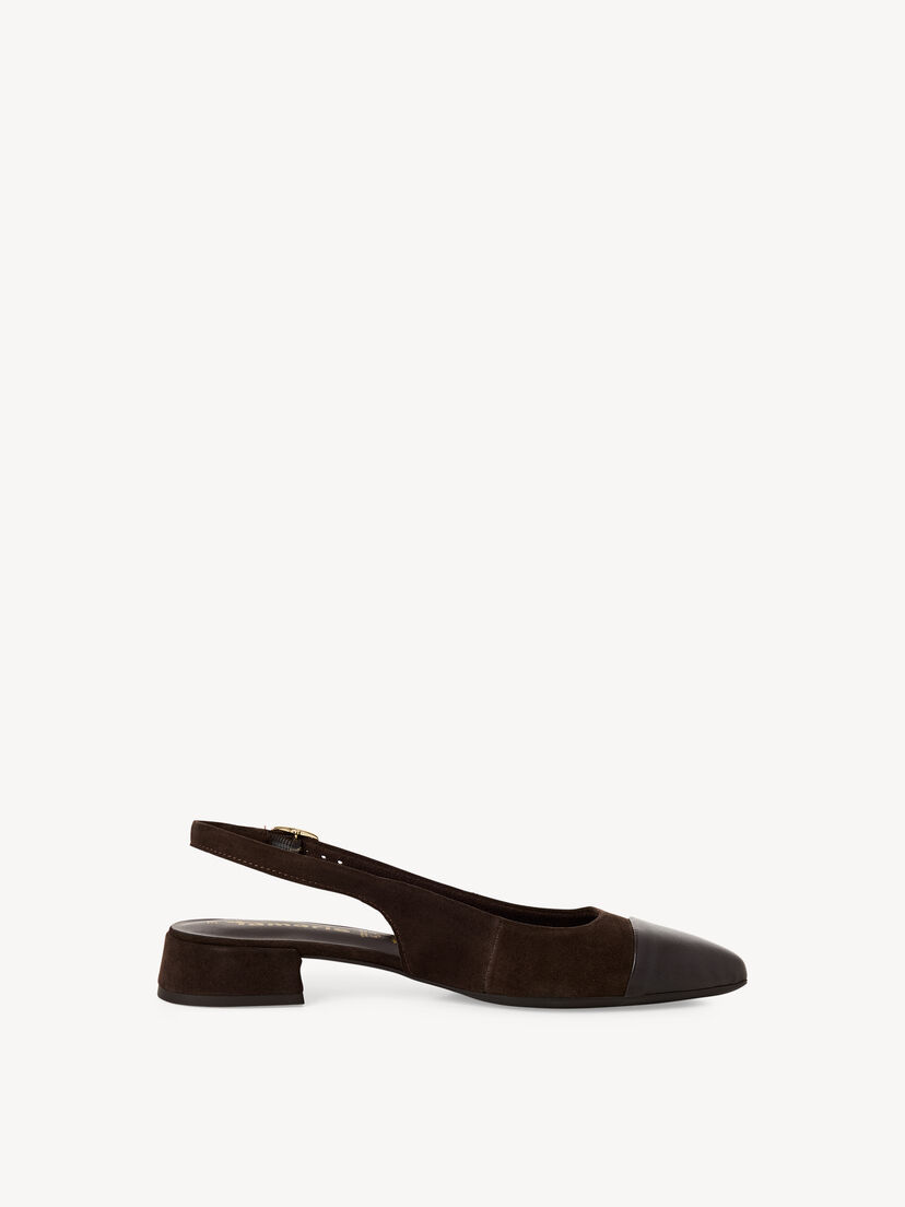 Slingpumps - bruin, MOCCA COMB, hi-res