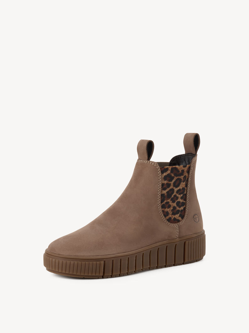 Stivaletti Chelsea - beige, TAUPE/LEOPARD, hi-res