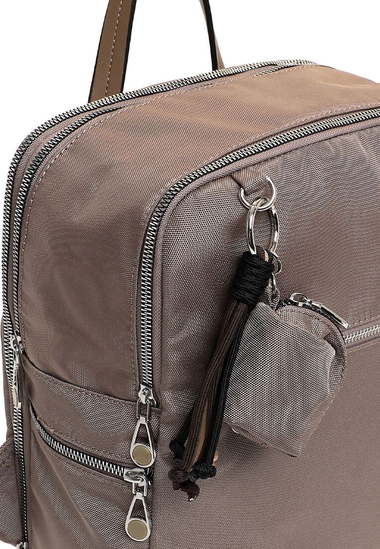 Rugzak - bruin, taupe, hi-res