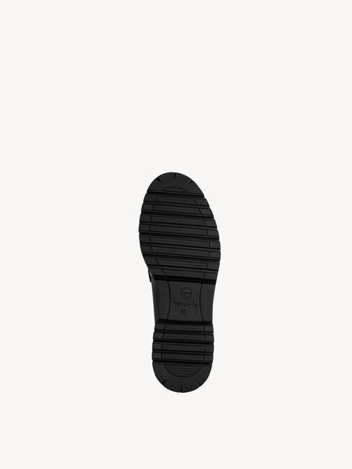 Slipper, BLACK LEATHER, hi-res