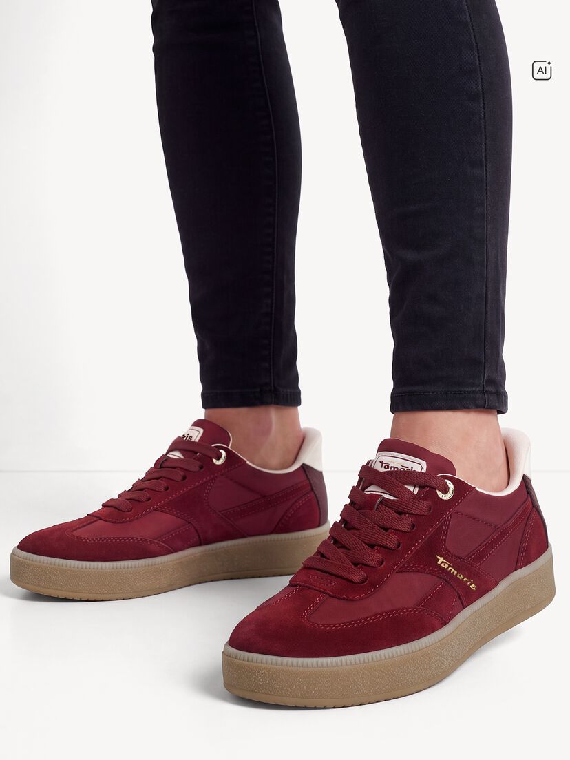 Sneaker - rood, CRANBERRY, hi-res