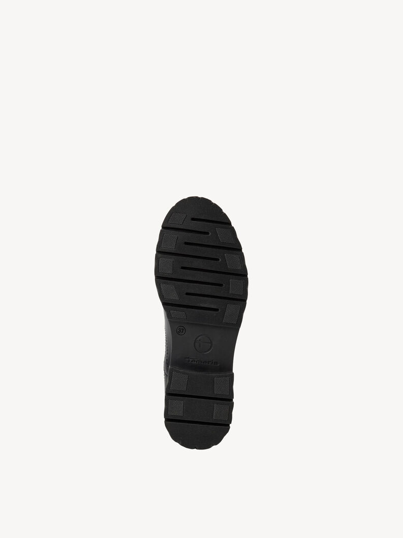 Bottine Chelsea en cuir - noir, BLACK LEATHER, hi-res