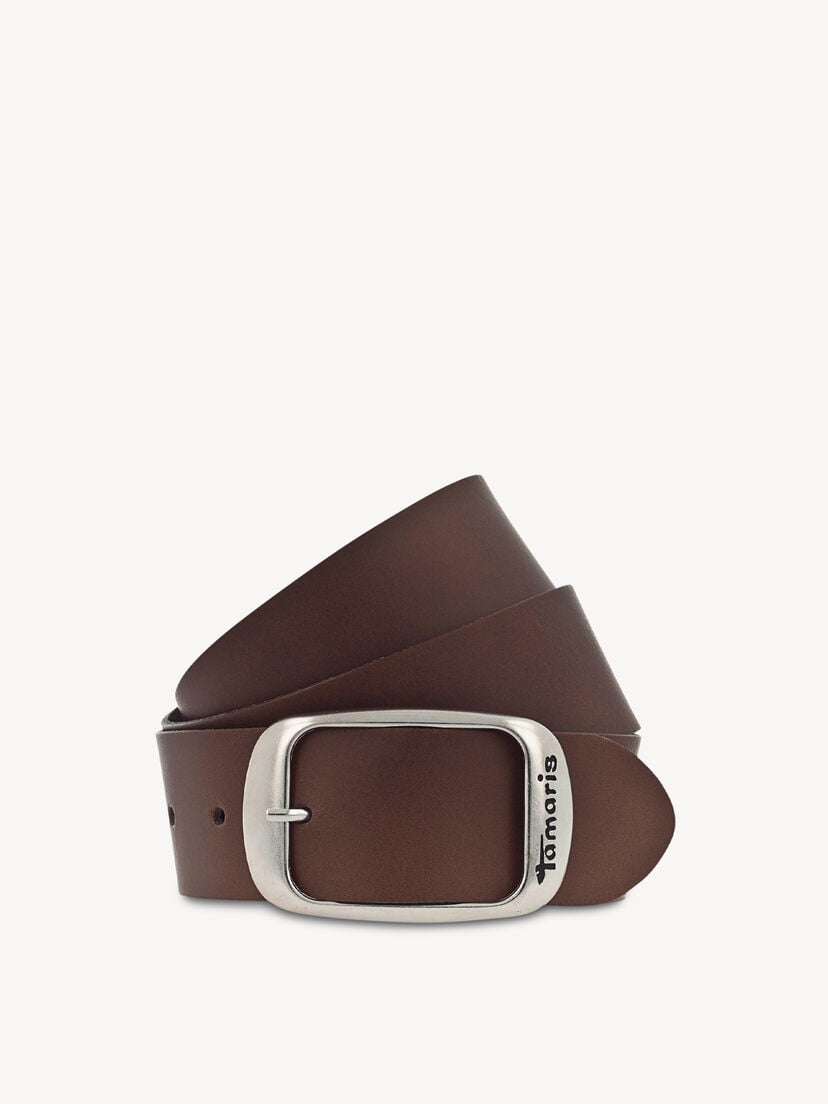 Leren Riem - bruin, baileys, hi-res
