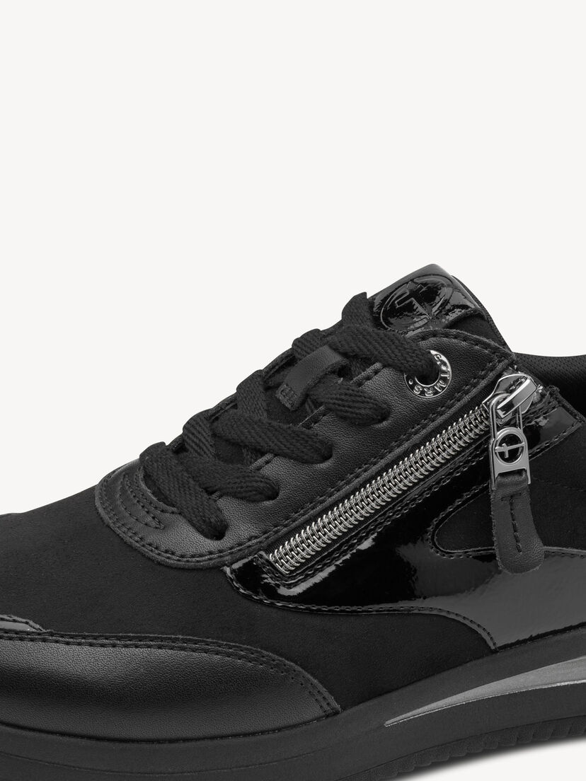 Sneaker - zwart, BLACK, hi-res
