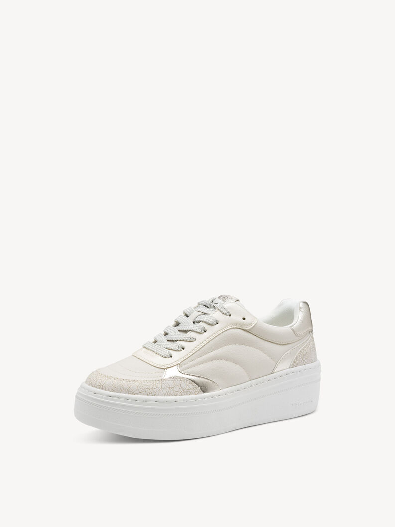 Sneaker - wei&szlig;, WHITE/SILVER, hi-res
