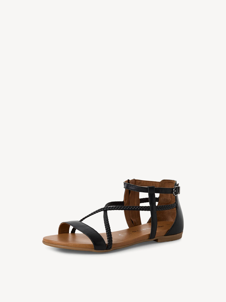 Sandale - schwarz, BLACK, hi-res