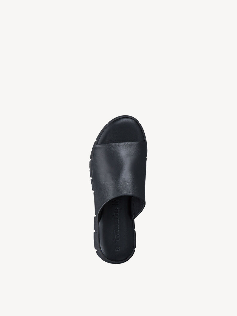Pantolette, BLACK UNI, hi-res