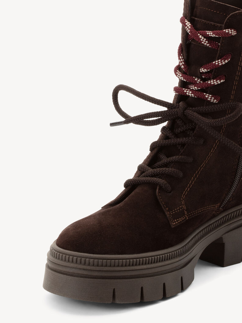 Leather Bootie - brown, MOCCA, hi-res