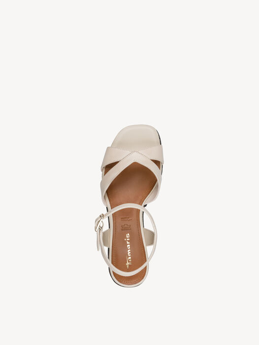 Sandaaltje, IVORY LEATHER, hi-res