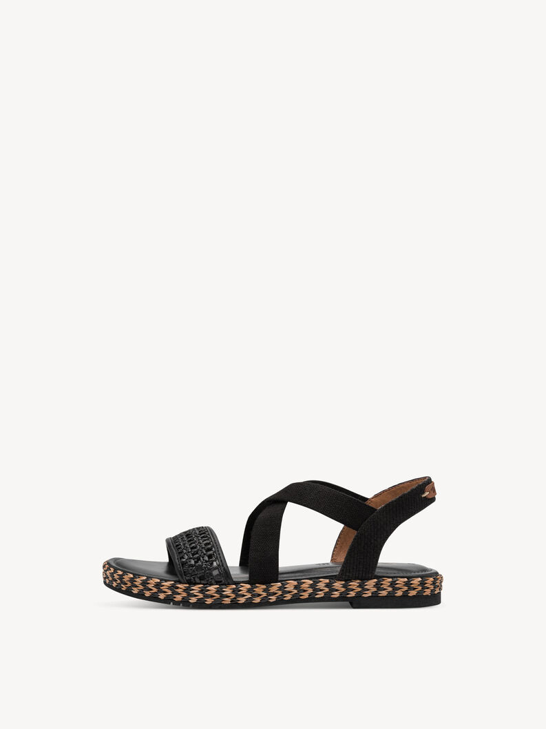 Sandale - schwarz, BLACK, hi-res