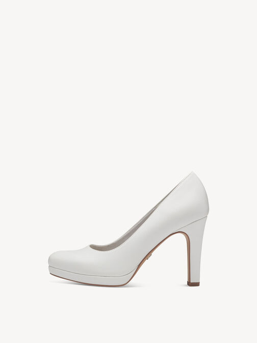 Escarpin, WHITE MATT, hi-res