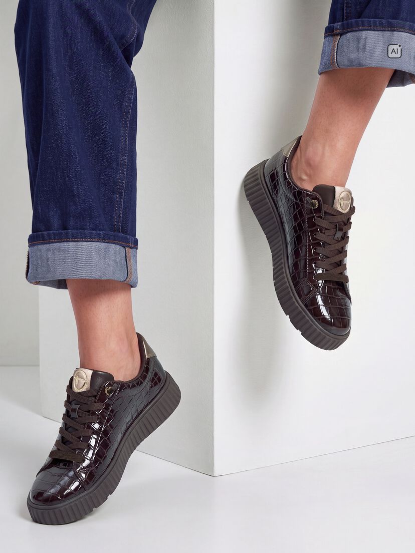 Sneaker, MOCCA CROCO, hi-res