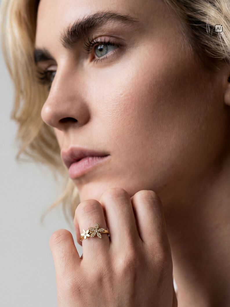 Ring - gold, gold, hi-res
